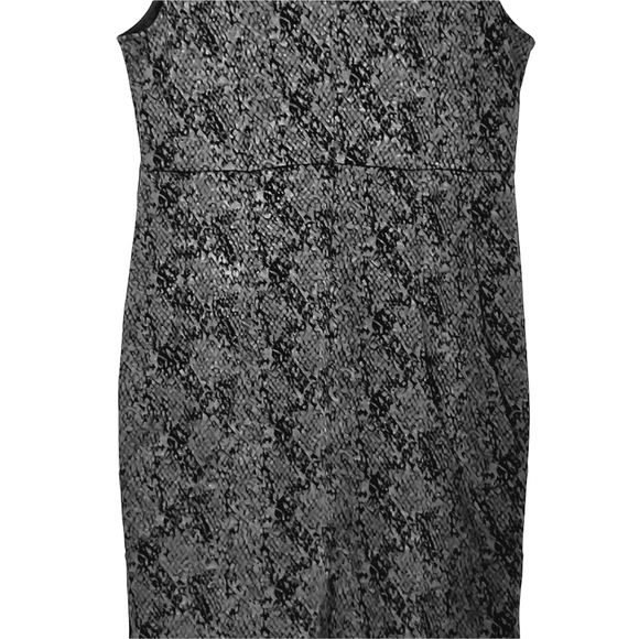 George Grey Print Sleeveless Dress - Picture 6 of 14